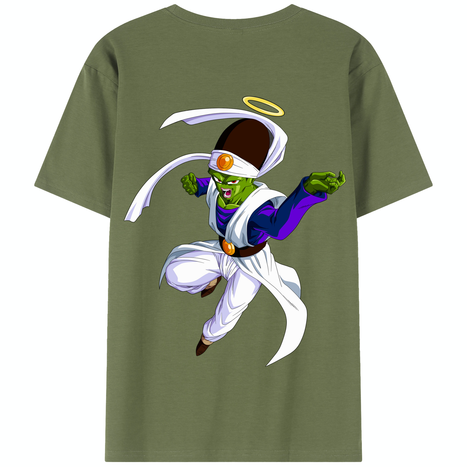 （画像用） ドラゴンボール パイクーハン DRAGON BALL Pikkon 綿100％半袖Tシャツ（背面プリント）